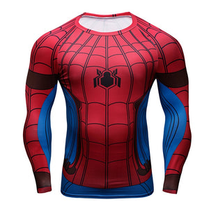 Marvel SuperHero Superman/Captain America/Black Panther Crossfit T-Shirt Men