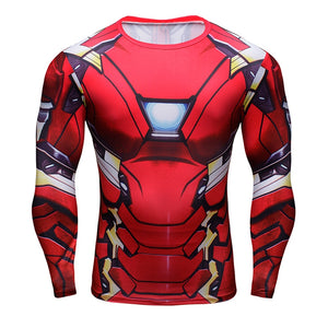 Compression Men tshirt Fitness Clothing Bodybuilding