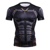 New Summer Marvel Superhero T-Shirt 3D /Black Panther