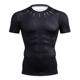 New Summer Marvel Superhero T-Shirt 3D /Black Panther