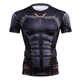 New Summer Marvel Superhero T-Shirt 3D /Black Panther