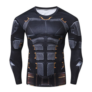 2018 New 3D Compression Men T Shirt
