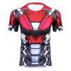 Mens Skull Fitness Clothing Rashguard T Shirt Fashion 3D