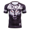 Summer 3D Print Compression T-Shirt Men Marvel