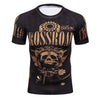 Summer 3D Print Compression T-Shirt Men Marvel