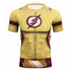 Summer 3D Print Compression T-Shirt Men Marvel
