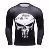 Marvel Comics Ironman Cosplay Costume Men T-Shirt Crossfit Fitness