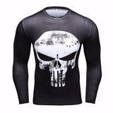 Marvel Comics Ironman Cosplay Costume Men T-Shirt Crossfit Fitness