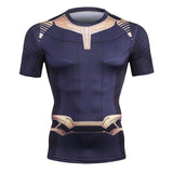 2018 Summer NEW Avengers 3 Thanos 3D Printed T Shirt Men