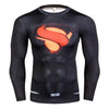 New Compression Funny T Shirt Men Anime Superhero Superman