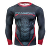 3D Superhero Men Fashion T-Shirt Compression Fitness T Shirt Crossfit Superman
