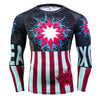 3D Superhero Men Fashion T-Shirt Compression Fitness T Shirt Crossfit Superman