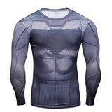 Compression Men T Shirt Long Sleeve Fitness Top