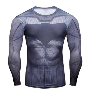 Compression Men T Shirt Long Sleeve Fitness Top
