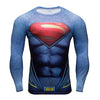 New Marvel Superman Black Men T Shirt 3D Print Compression