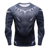 New Marvel Superman Black Men T Shirt 3D Print Compression