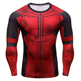 New Marvel Superman Black Men T Shirt 3D Print Compression