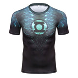 Green Lantern Marvel Superheroe T Shirt Men 3D