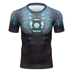 Green Lantern Marvel Superheroe T Shirt Men 3D