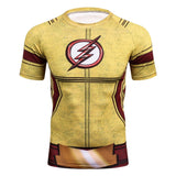 Flashman Marvel Superhero Men T Shirt 3D Printed Compression T-Shirt