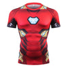 New Summer Marvel Avengers 3D Printed Ironman T Shirt Men
