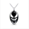 Venom necklace spider man avengers marvel charms