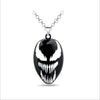 Venom necklace spider man avengers marvel charms