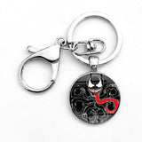 Venom necklace spider man avengers marvel charms
