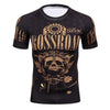 Summer Brand 3D Printed Compression Wolf X-Men T-shirt