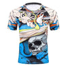 Summer Brand 3D Printed Compression Wolf X-Men T-shirt