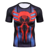 Summer Brand 3D Printed Compression Wolf X-Men T-shirt