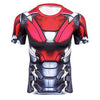 Summer Brand 3D Printed Compression Wolf X-Men T-shirt
