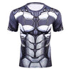 Summer Brand 3D Printed Compression Wolf X-Men T-shirt