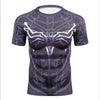 Summer Brand 3D Printed Compression Wolf X-Men T-shirt