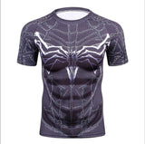 Summer Brand 3D Printed Compression Wolf X-Men T-shirt