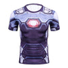 Summer Brand 3D Printed Compression Wolf X-Men T-shirt