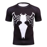 Summer Brand 3D Printed Compression Wolf X-Men T-shirt