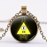 Movie Gravity Falls bill Dipper Necklace