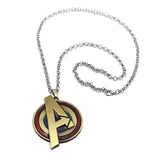Captain America A Shield necklace rotatable Avengers