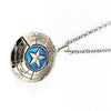 Captain America A Shield necklace rotatable Avengers