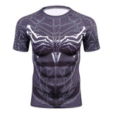 New Summer 3D Printed Marvel Movie Venom T-Shirt Men Fashion