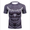 New Summer 3D Printed Marvel Movie Venom T-Shirt Men Fashion