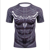 New Summer 3D Printed Marvel Movie Venom T-Shirt Men Fashion