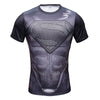 2018 Summer Superman/Batman Tshirt Bodybuilding Marvel