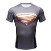 2018 Summer Superman/Batman Tshirt Bodybuilding Marvel