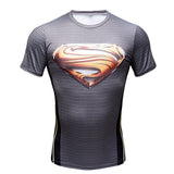 2018 Summer Superman/Batman Tshirt Bodybuilding Marvel