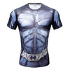 2018 Summer Superman/Batman Tshirt Bodybuilding Marvel