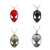 Marvel Superhero Spider Man Mask necklace