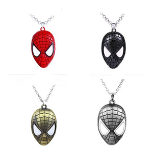 Marvel Superhero Spider Man Mask necklace