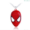 Marvel Superhero Spider Man Mask necklace